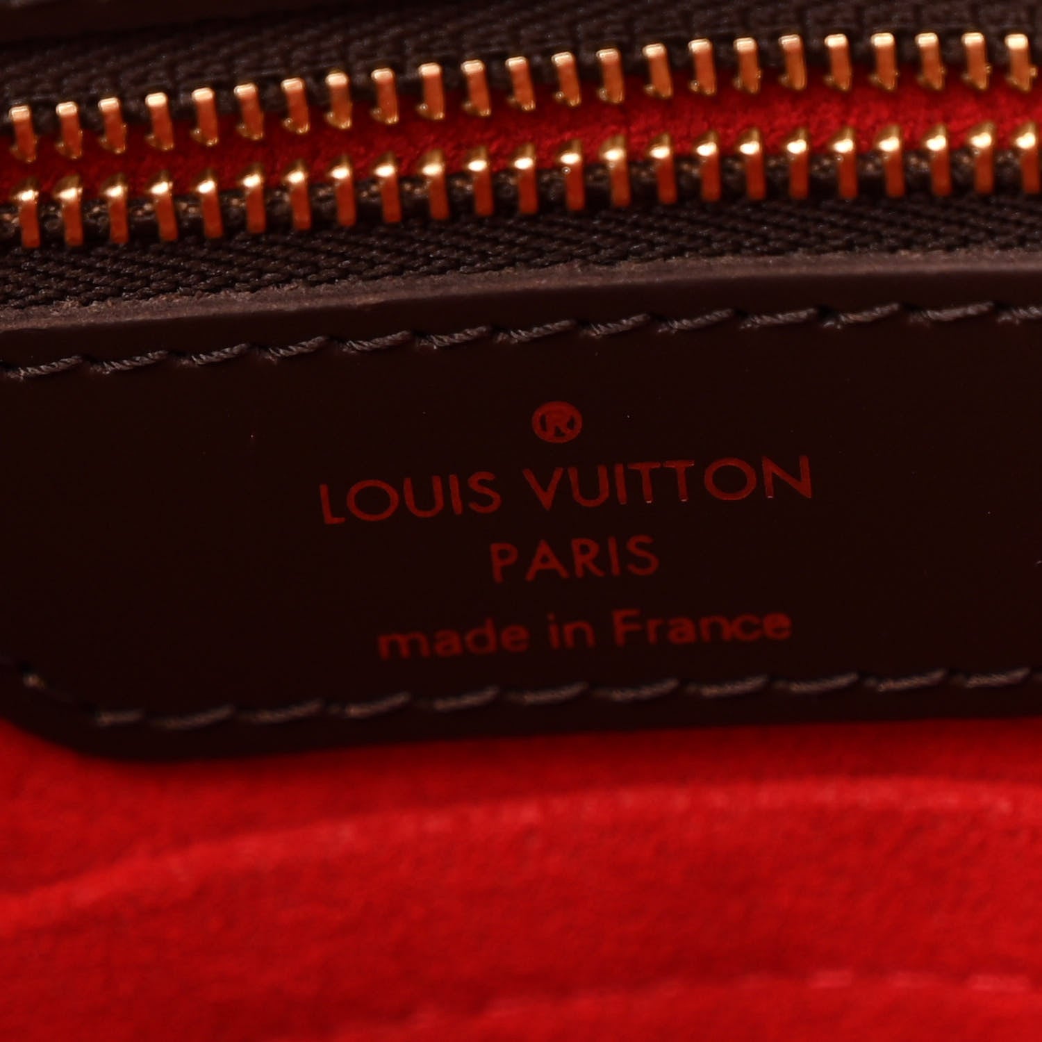 Louis Vuitton Damier Ebene Hampstead GM 6 of 10