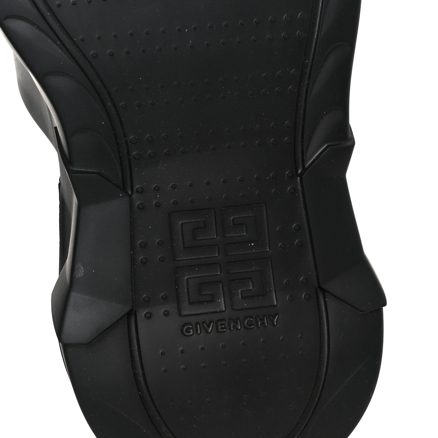 Givenchy Rubber Marshmallow Wedge Sandals 37 Black 8 of 10