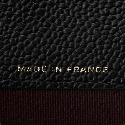 Chanel Caviar Quilted Flap Card Holder Wallet Black 7 of 8