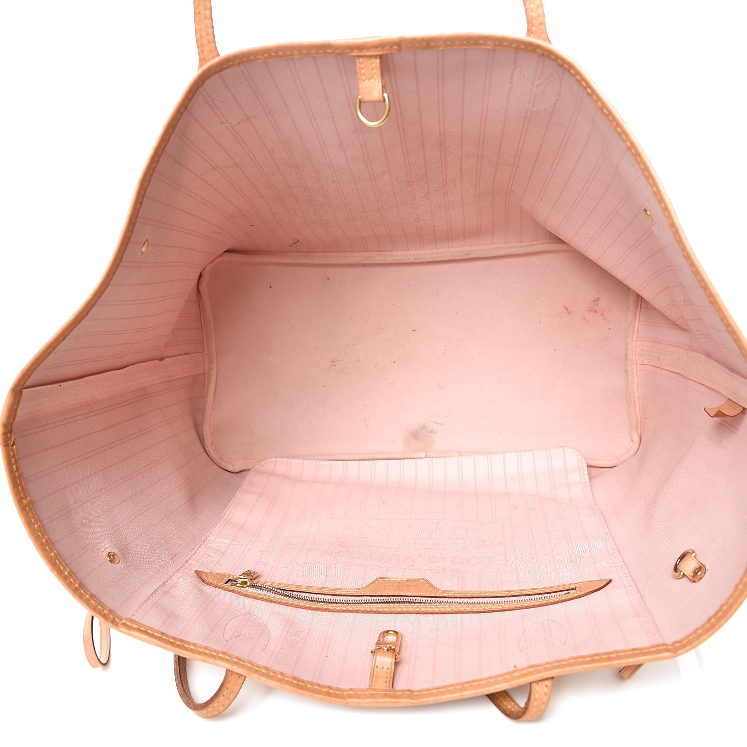 Louis Vuitton Damier Azur Neo Neverfull GM Rose Ballerine 5 of 11
