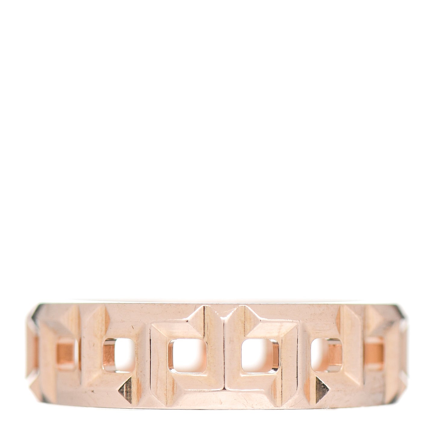 18K Rose Gold Wide T True Ring 54 7