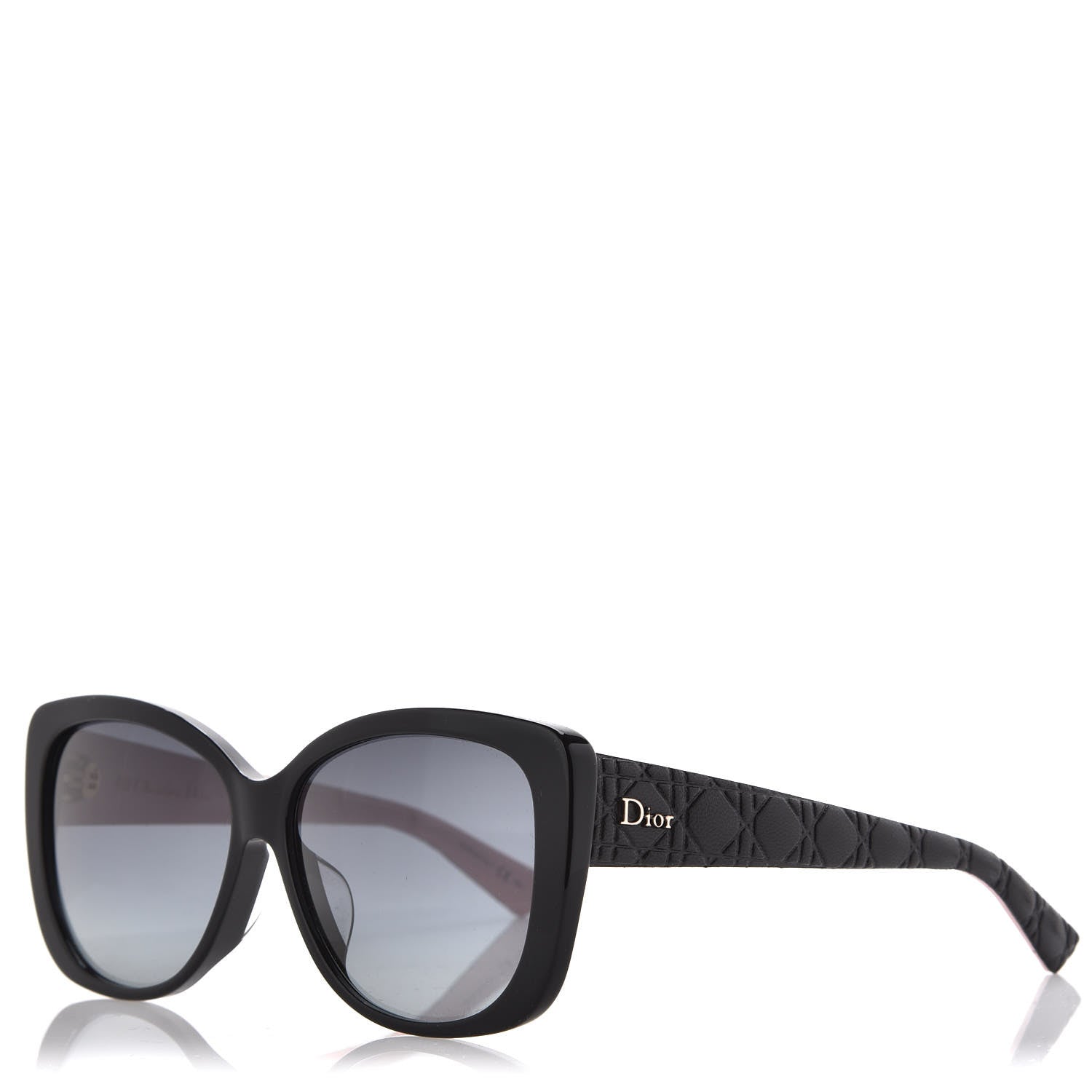 Christian Dior Cannage Dior Lady 2R Sunglasses Black 1 of 7