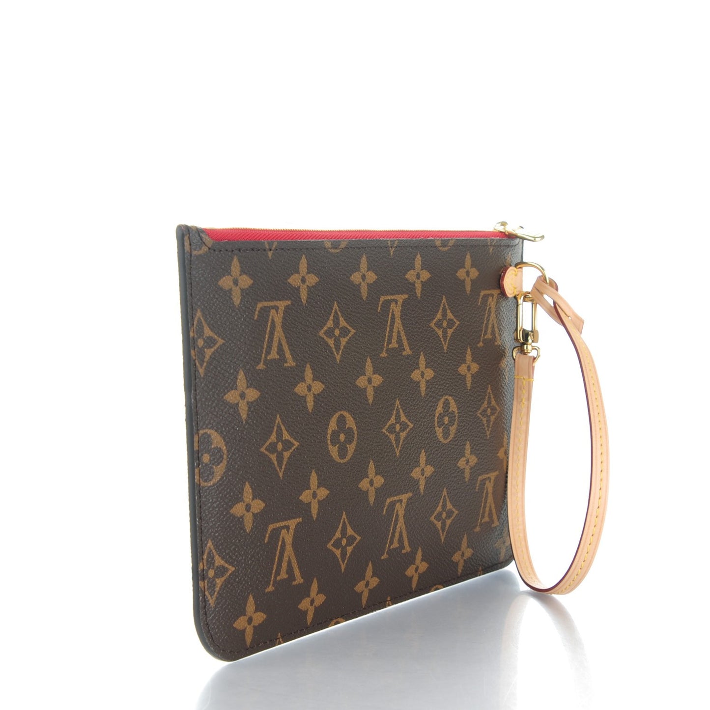 Monogram Neverfull MM GM Pochette Cherry