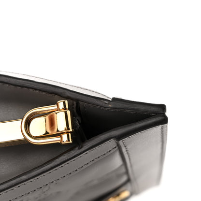 Gucci Calfskin GG Matelasse Small Slim Chain Shoulder Bag Dusty Grey Natural 16 of 20