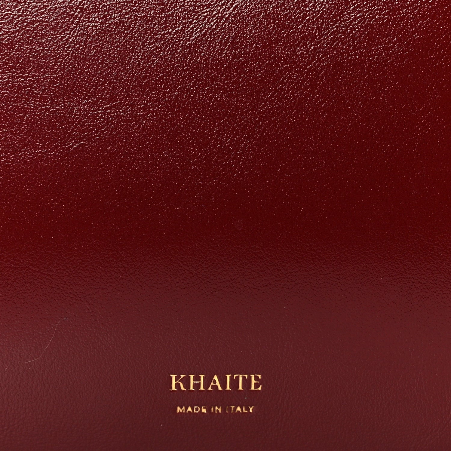 Khaite Crackle Patent Simona Shoulder Bag Oxblood 7 of 9