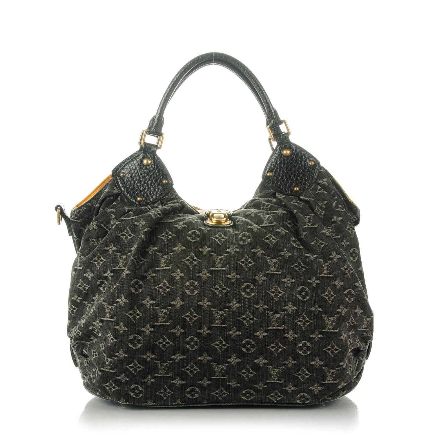 Louis Vuitton Denim Mahina XL Black 1 of 7