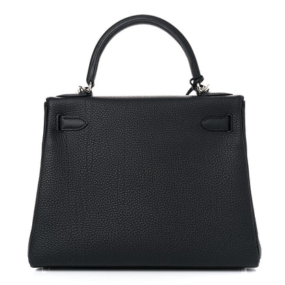 Hermes Togo Kelly Retourne 28 Black 4 of 36