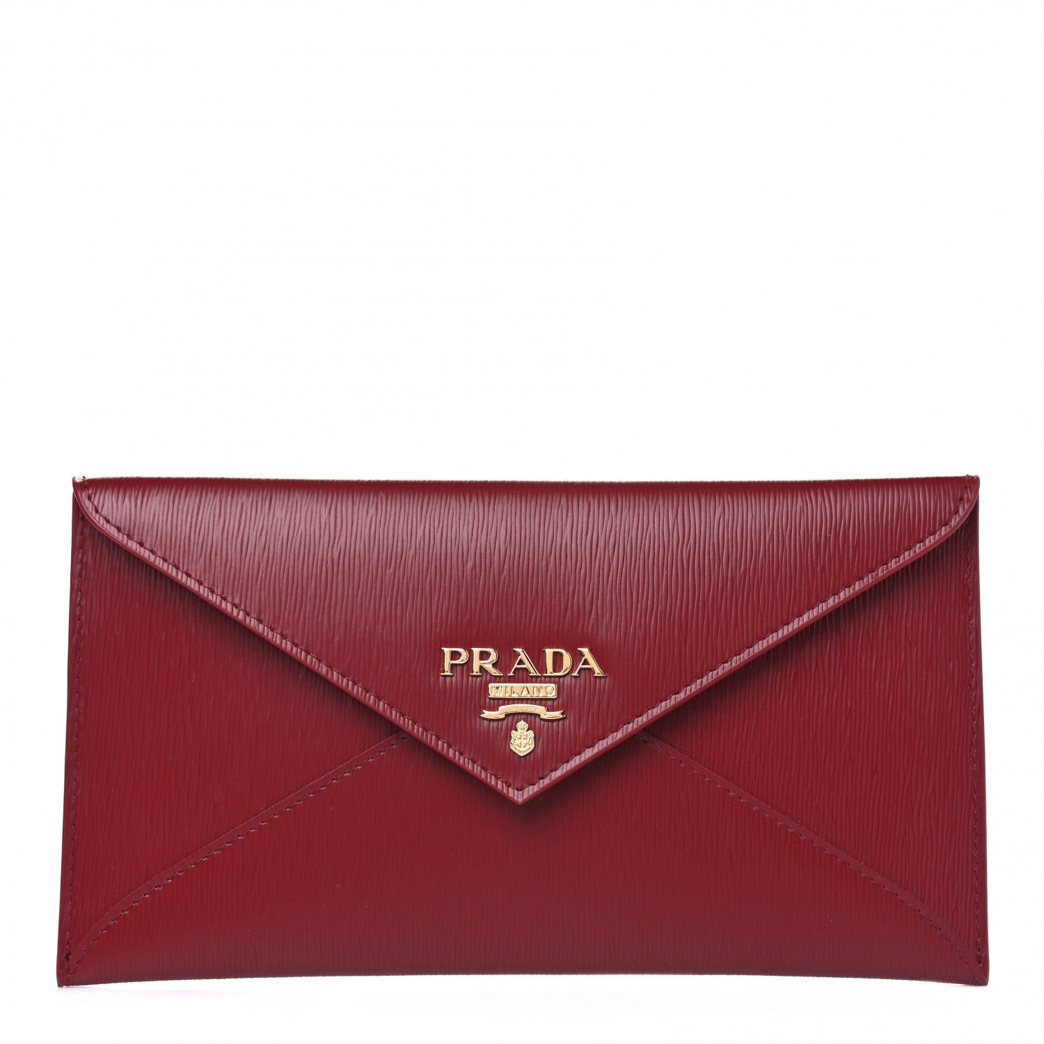 Prada Vitello Move Envelope Wallet Rubino 1 of 5
