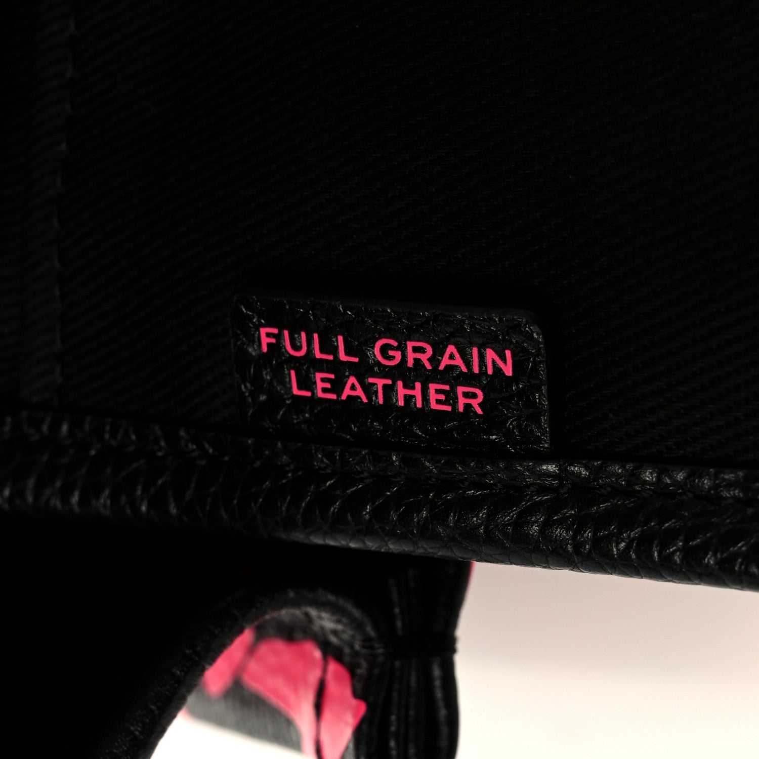 Marc Jacobs X STEPHEN SPROUSE Grained Calfskin Medium The Tote Bag Pink 8 of 12