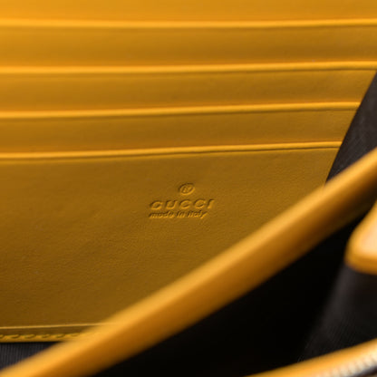 Gucci Suede Mini Dionysus Chain Wallet Yellow 8 of 17