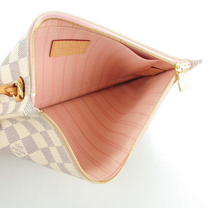 Louis Vuitton Damier Azur Neo Neverfull MM Rose Ballerine 6 of 10