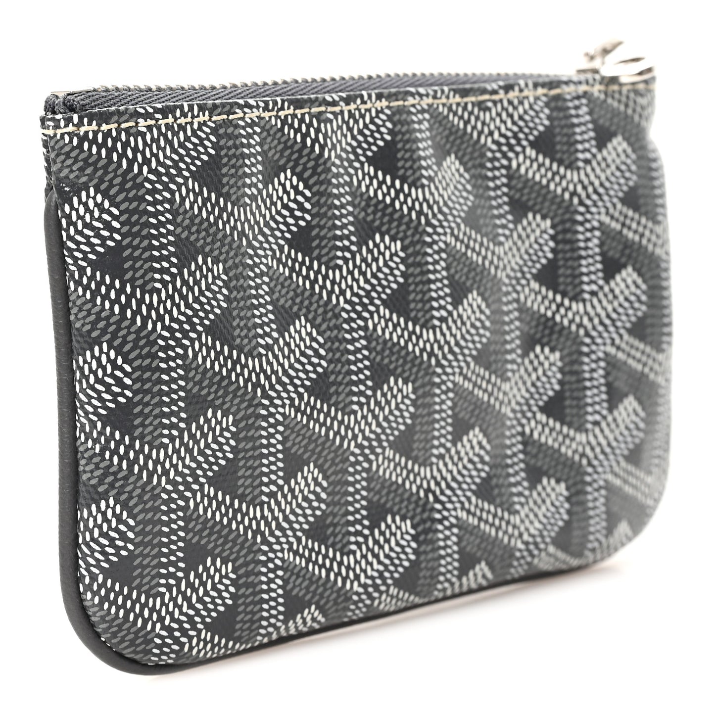 Goyardine Nano Senat Key Pouch Grey