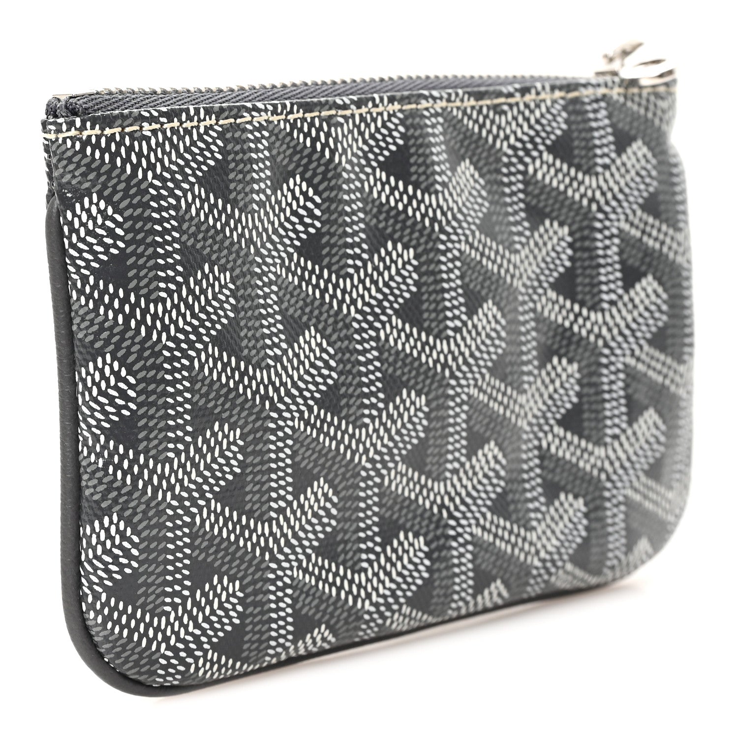 Goyard Goyardine Nano Senat Key Pouch Grey 3 of 7