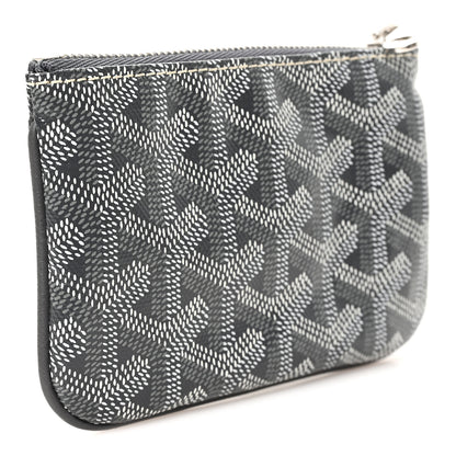 Goyard Goyardine Nano Senat Key Pouch Grey 3 of 7