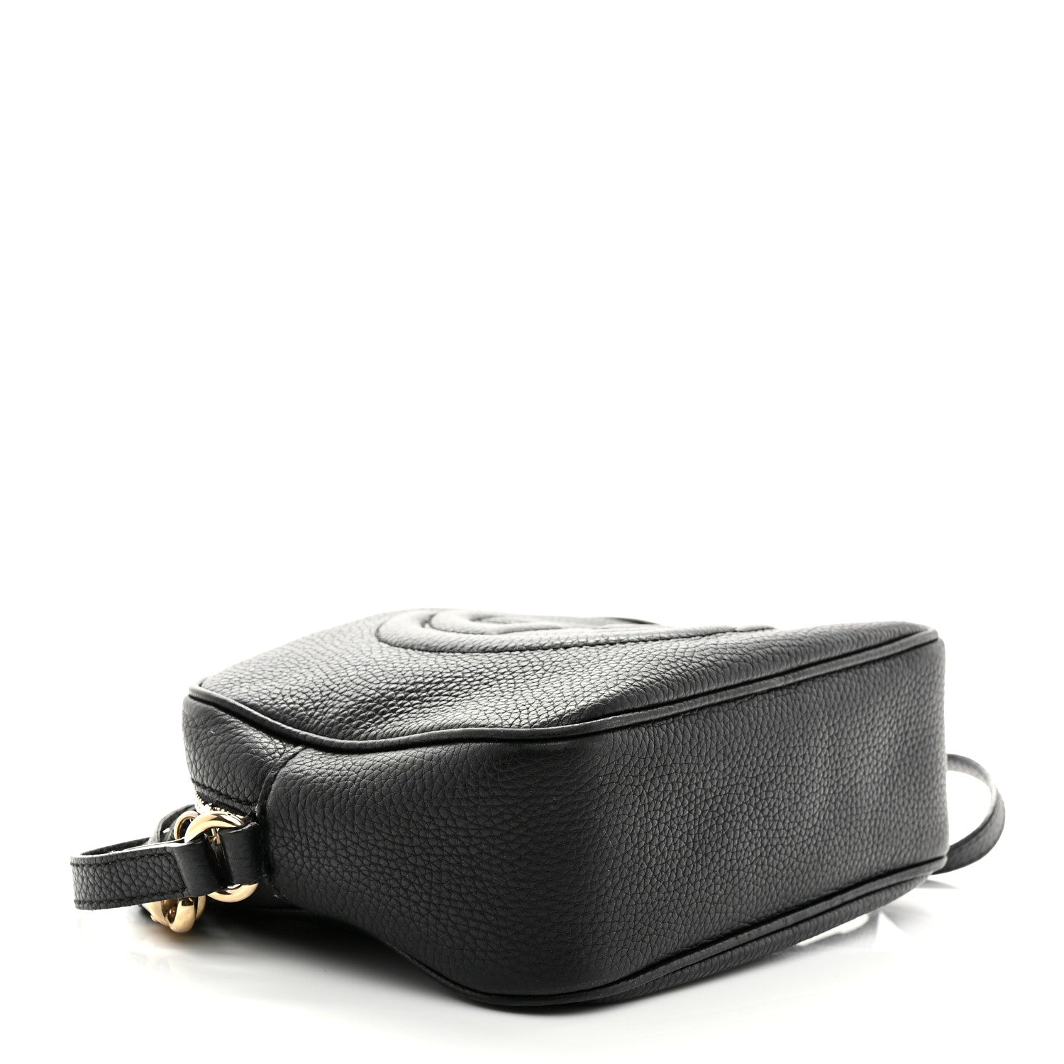Gucci Pebbled Calfskin Small Soho Disco Bag Black 4 of 12