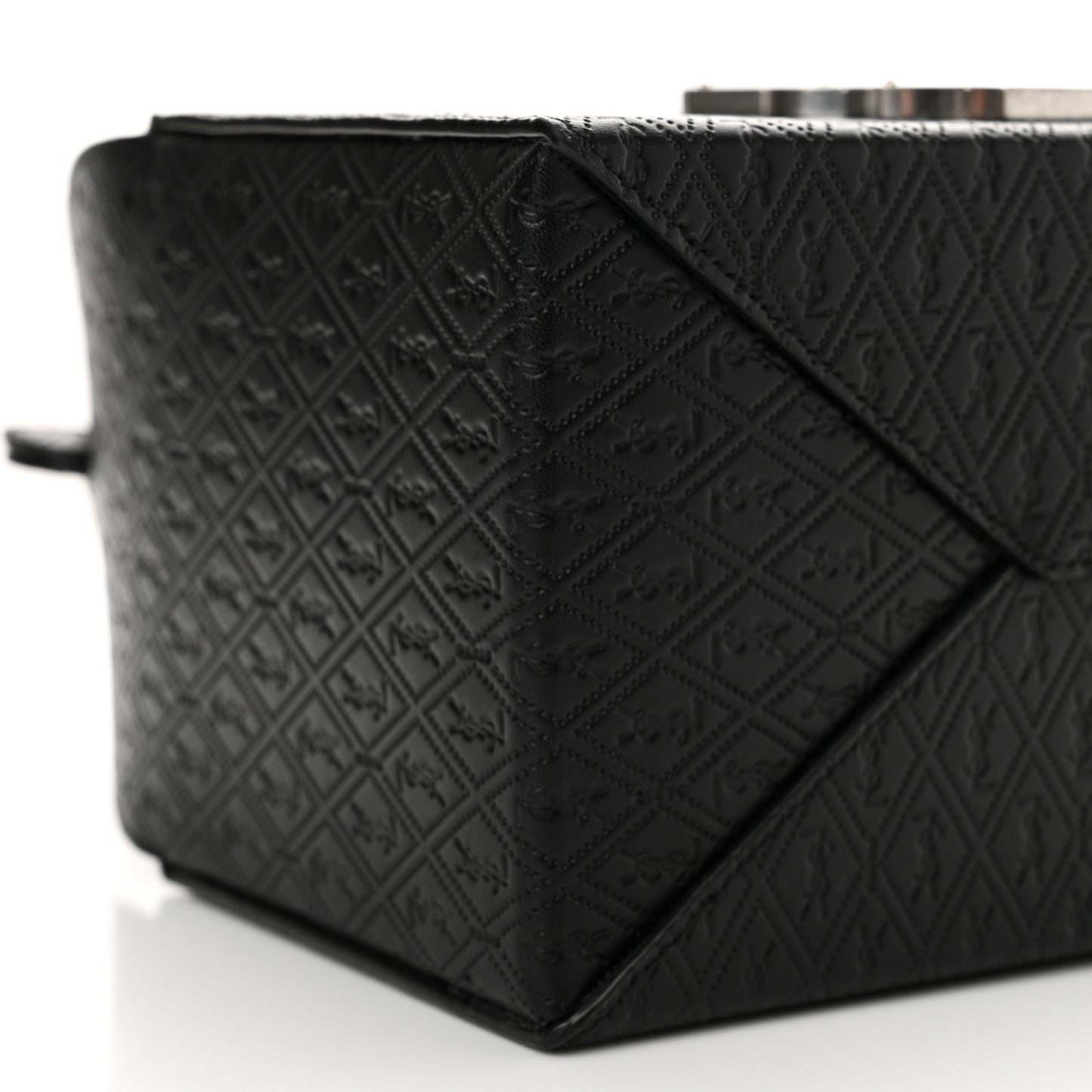 Calfskin Monogram Take Away Box Black