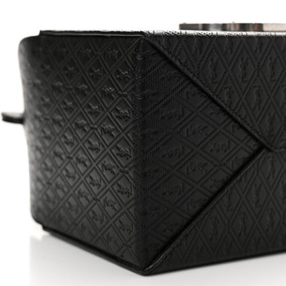 Saint Laurent Calfskin Monogram Take Away Box Black 9 of 10