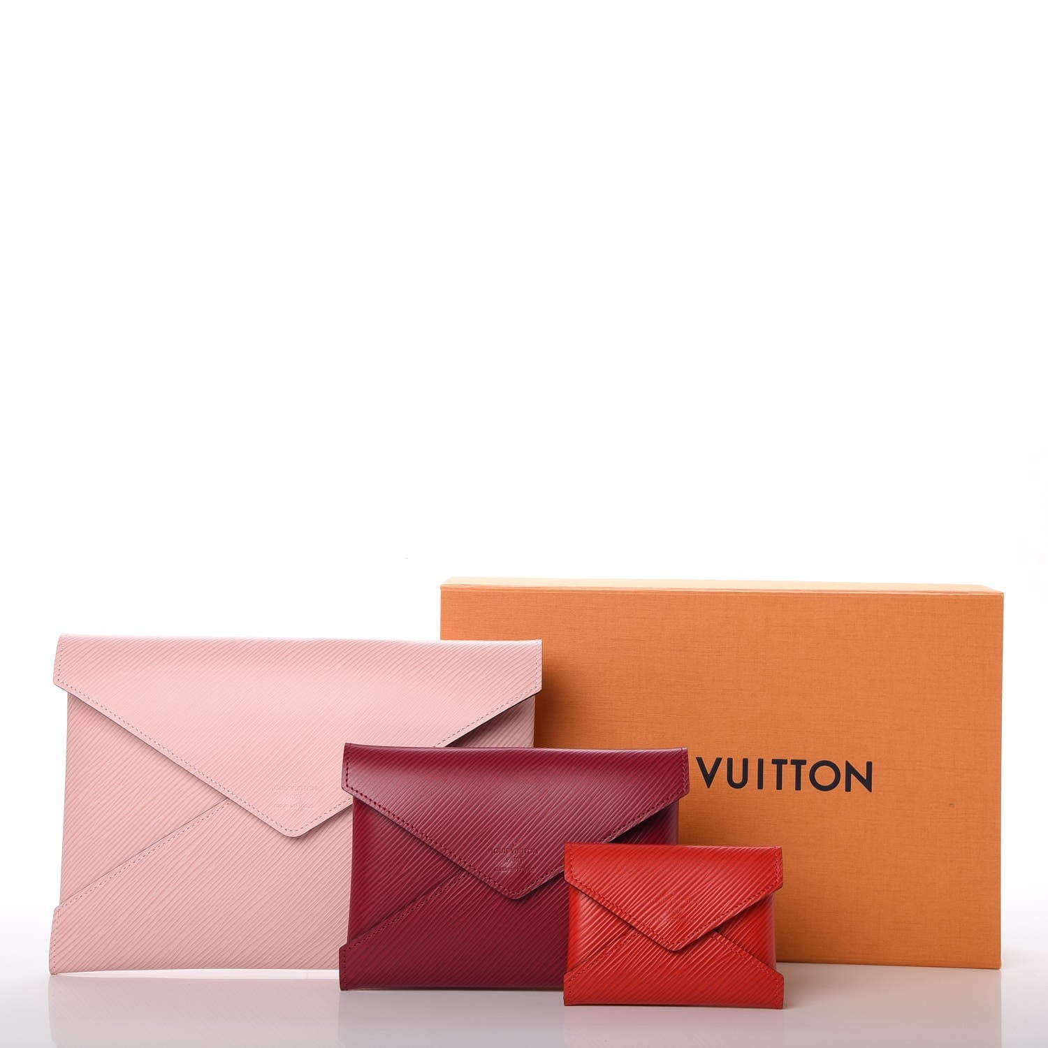 Louis Vuitton Epi Kirigami Pochette Set Rose Ballerine Fuchsia Coquelicot 16 of 16