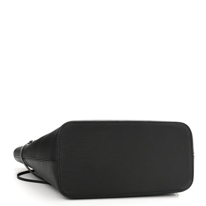 Louis Vuitton Epi Stickers Neverfull MM Black 5 of 10