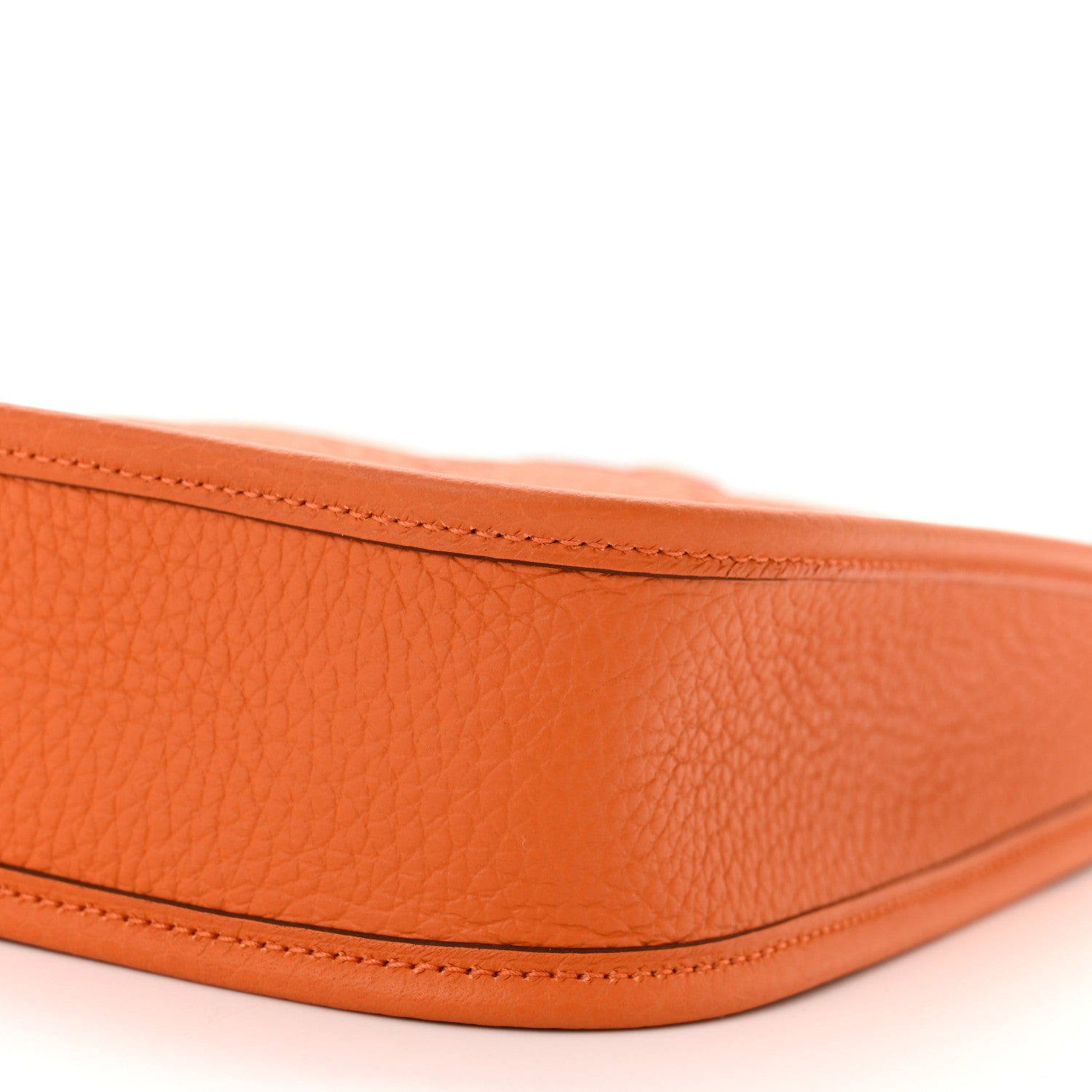 Hermes Taurillon Clemence Evelyne TPM Orange 10 of 11