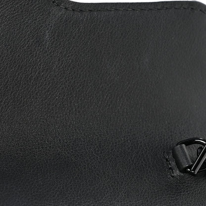 Gucci Patent Lambskin Enamel Matelasse Monochrome Super Mini GG Marmont Shoulder Bag Black 11 of 12