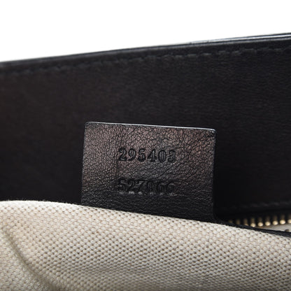Gucci Guccissima Large Emily Chain Shoulder Bag Black 7 of 7