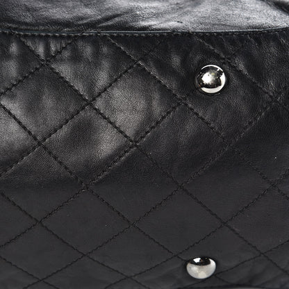Chanel Lambskin Chain Shoulder Bag Black 10 of 26