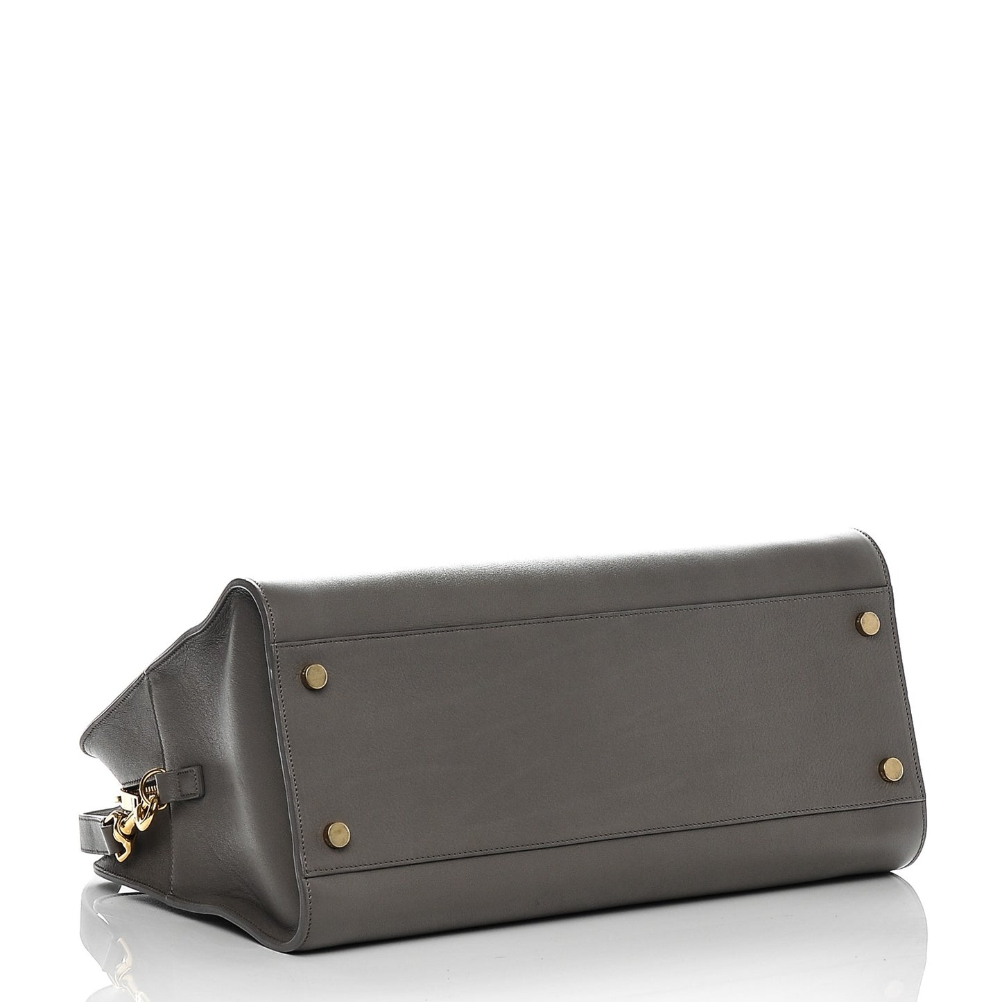Calfskin Medium Monogram Cabas Grey