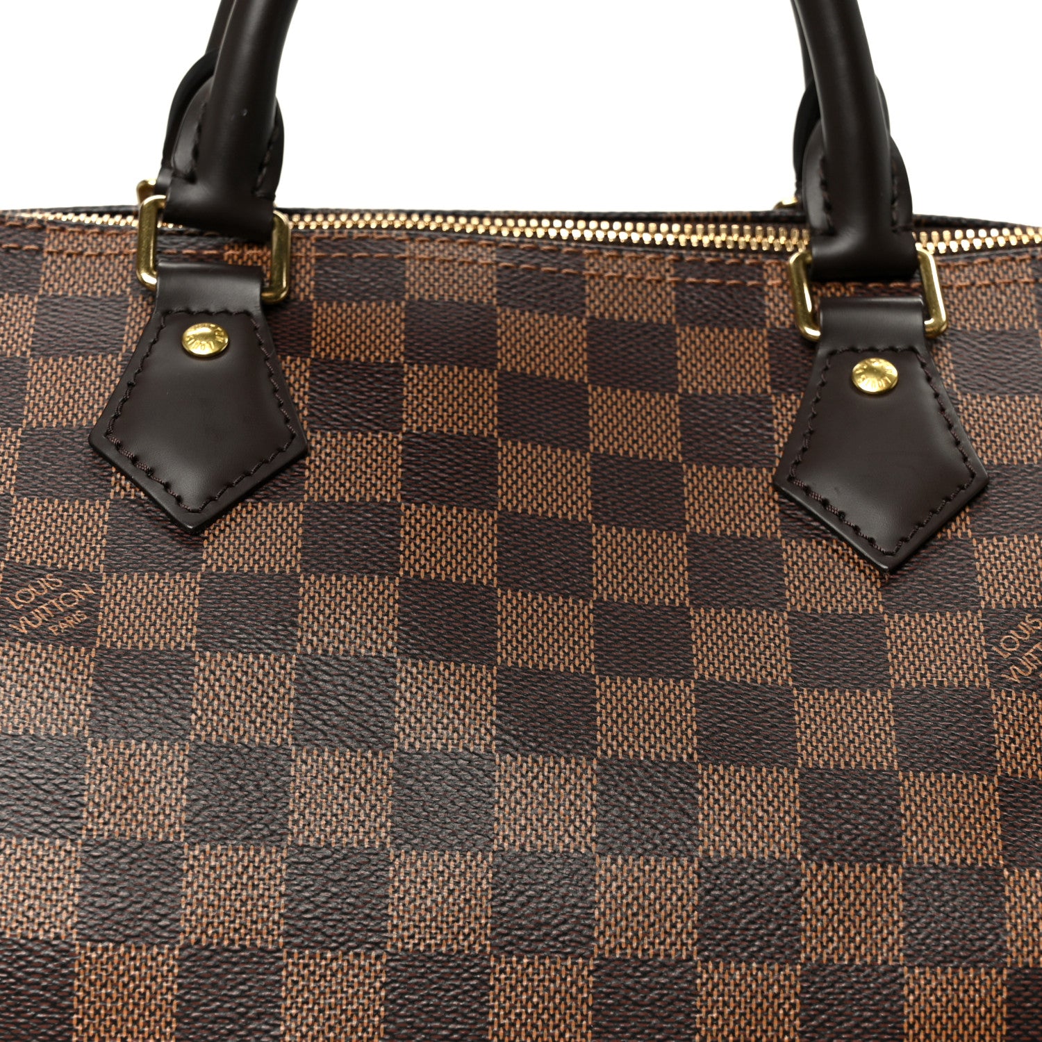 Louis Vuitton Damier Ebene Speedy Bandouliere 30 9 of 11