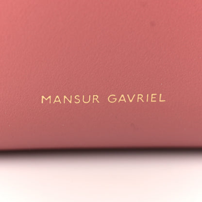 Mansur Gavriel Calfskin Mini Bucket Bag Blush 6 of 10