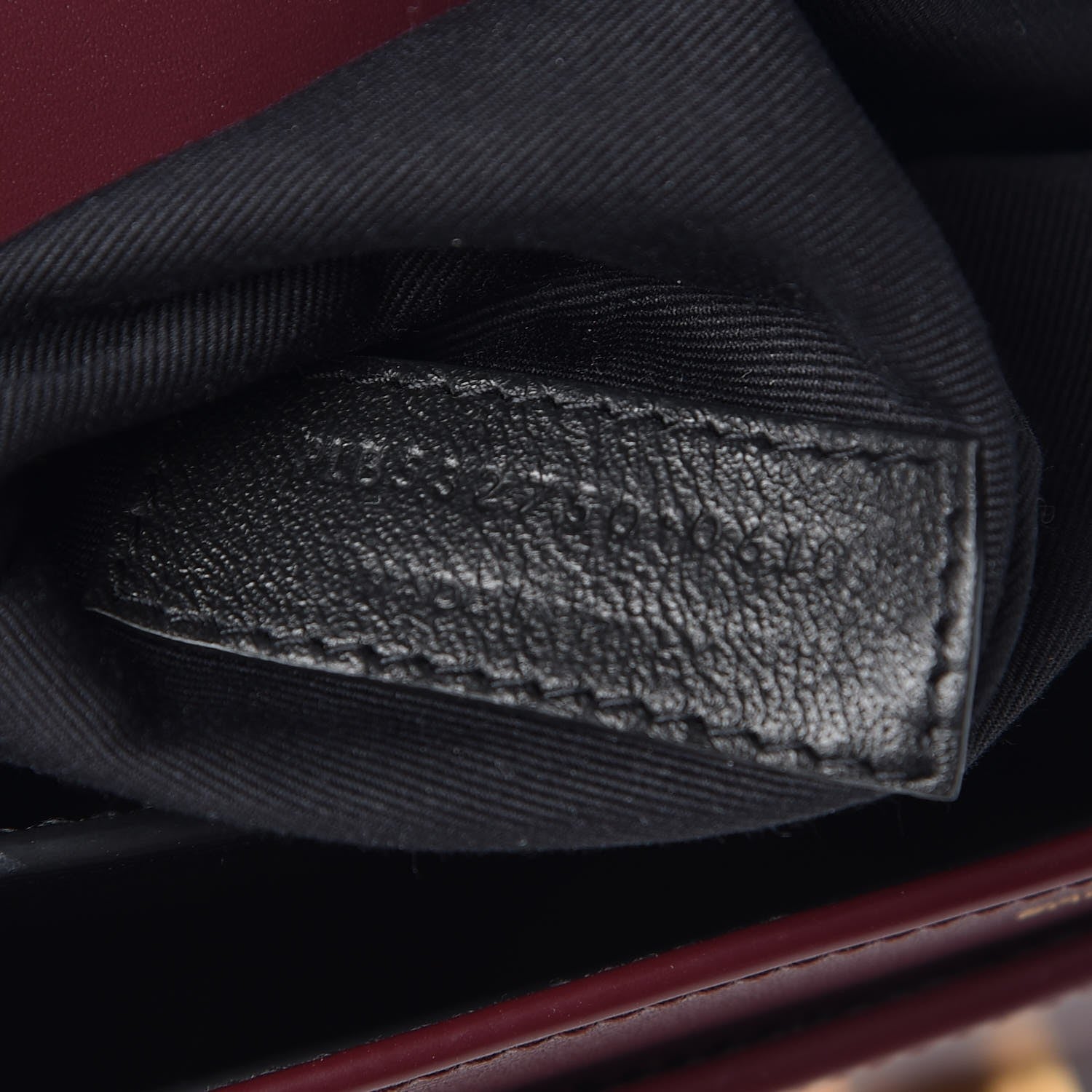 Saint Laurent Calfskin Monogram Marceau Crossbody Bag Rouge Legion 6 of 8