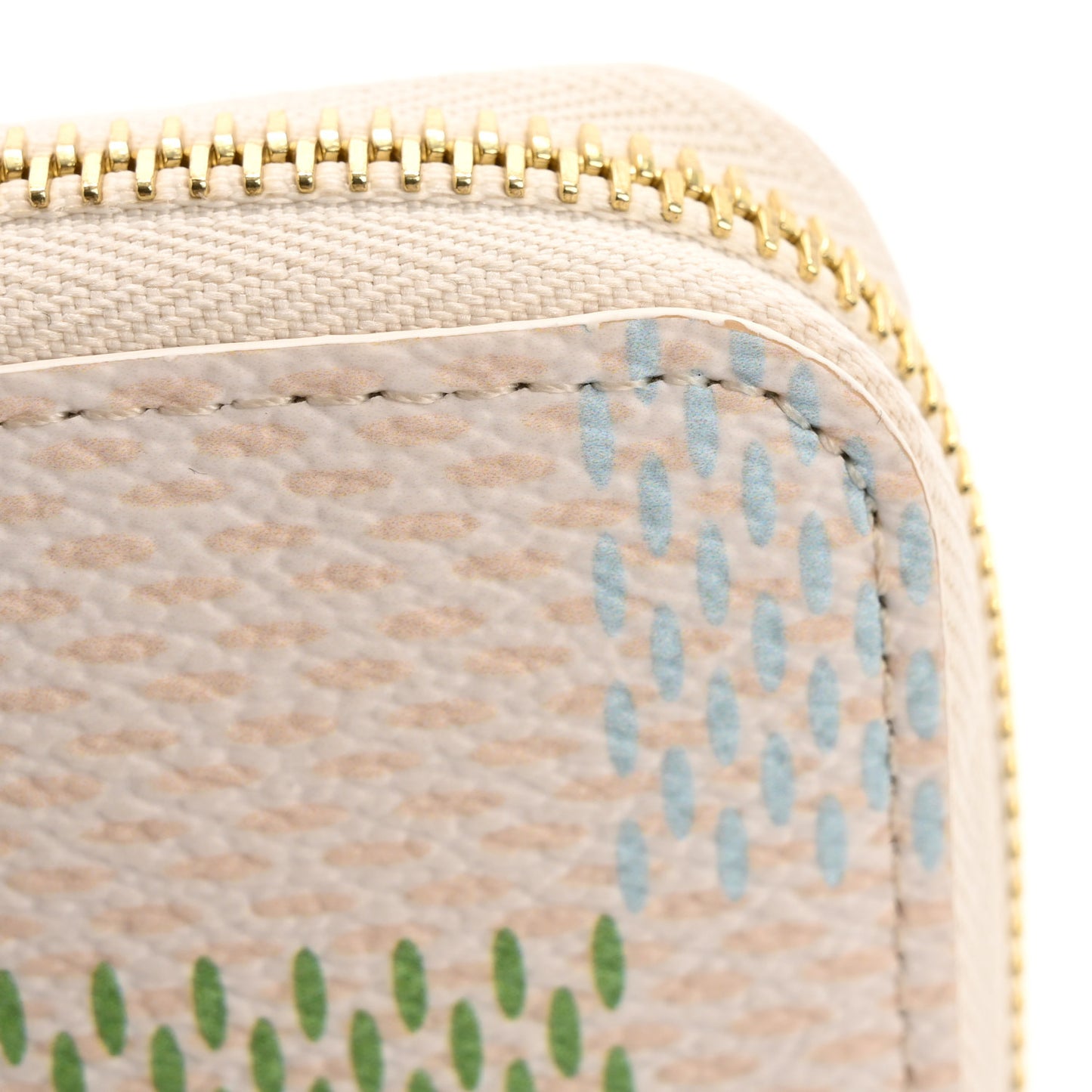 Damierlicious Zippy Wallet Pistachio Green
