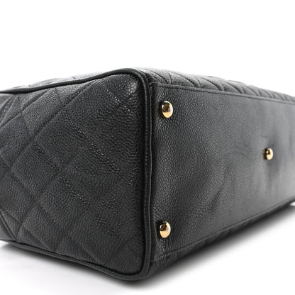Chanel Caviar Quilted Large Bowler Black 9 of 10