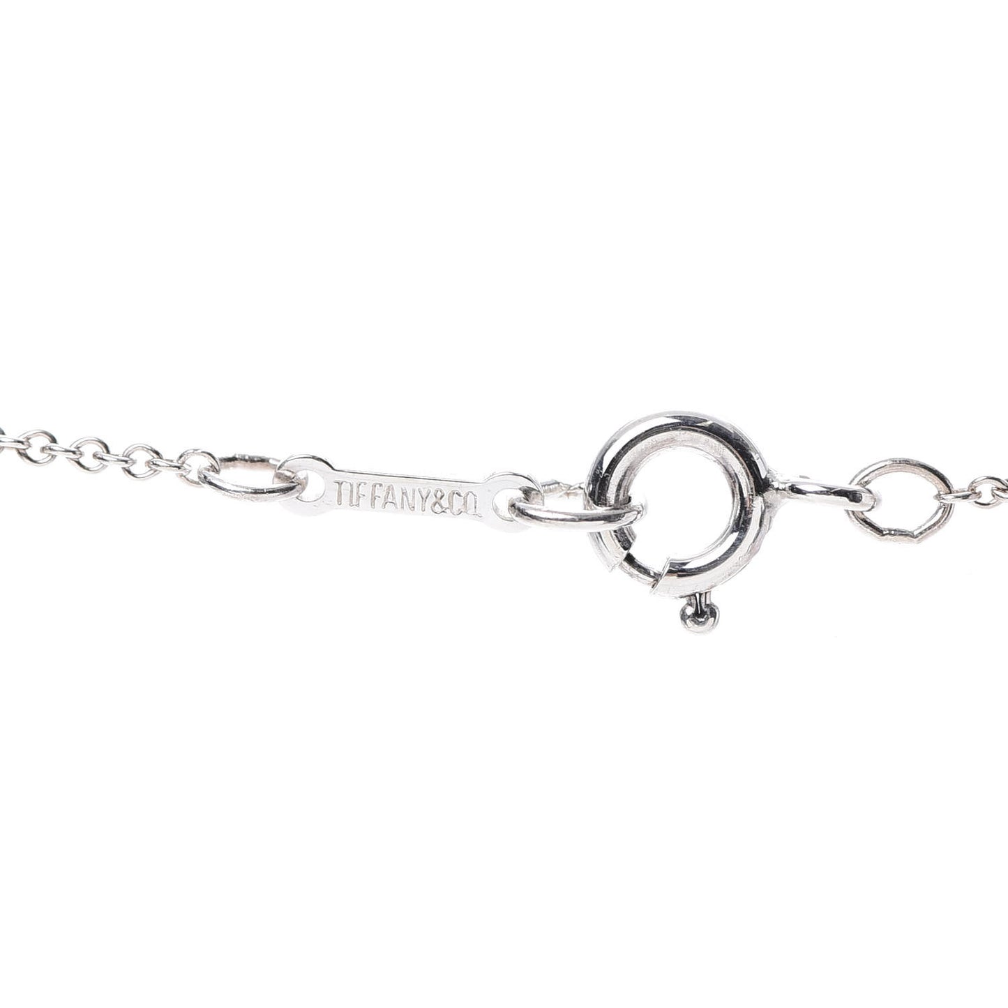 Sterling Silver Small Paloma Picasso Loving Heart Pendant Necklace
