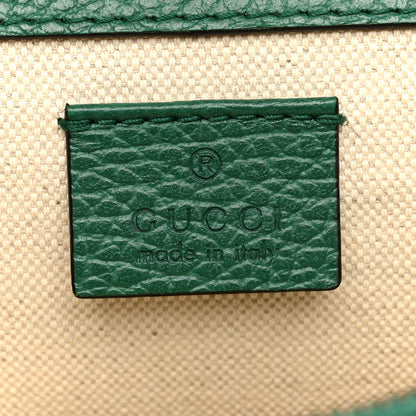 Gucci Dollar Calfskin Crystal Small Dionysus Shoulder Bag Emerald 6 of 12