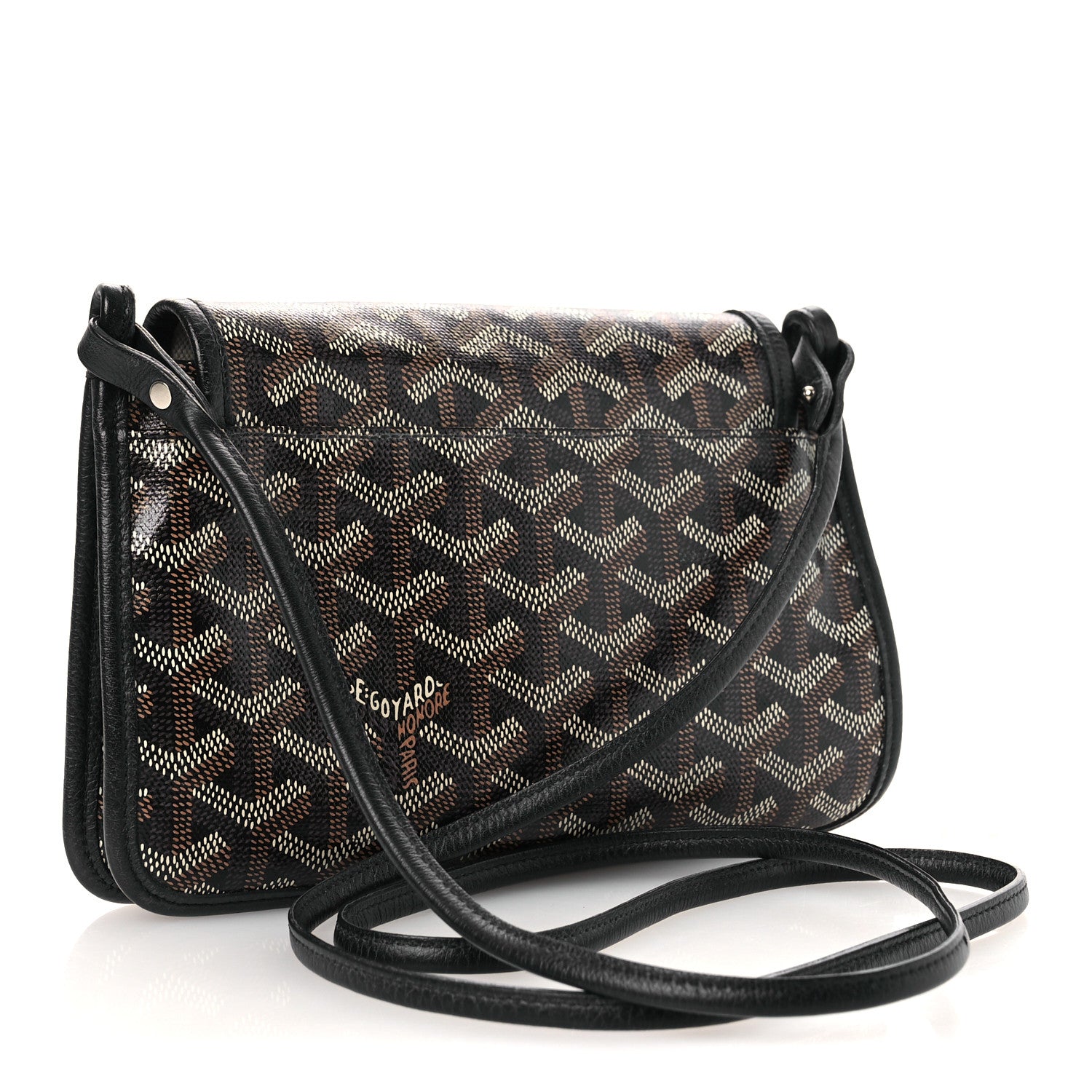 Goyard Goyardine Plumet Wallet Clutch Black 3 of 10