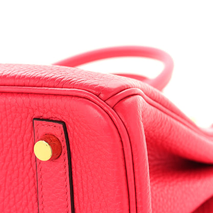 Hermes Togo Birkin 30 Rose Extreme 11 of 11