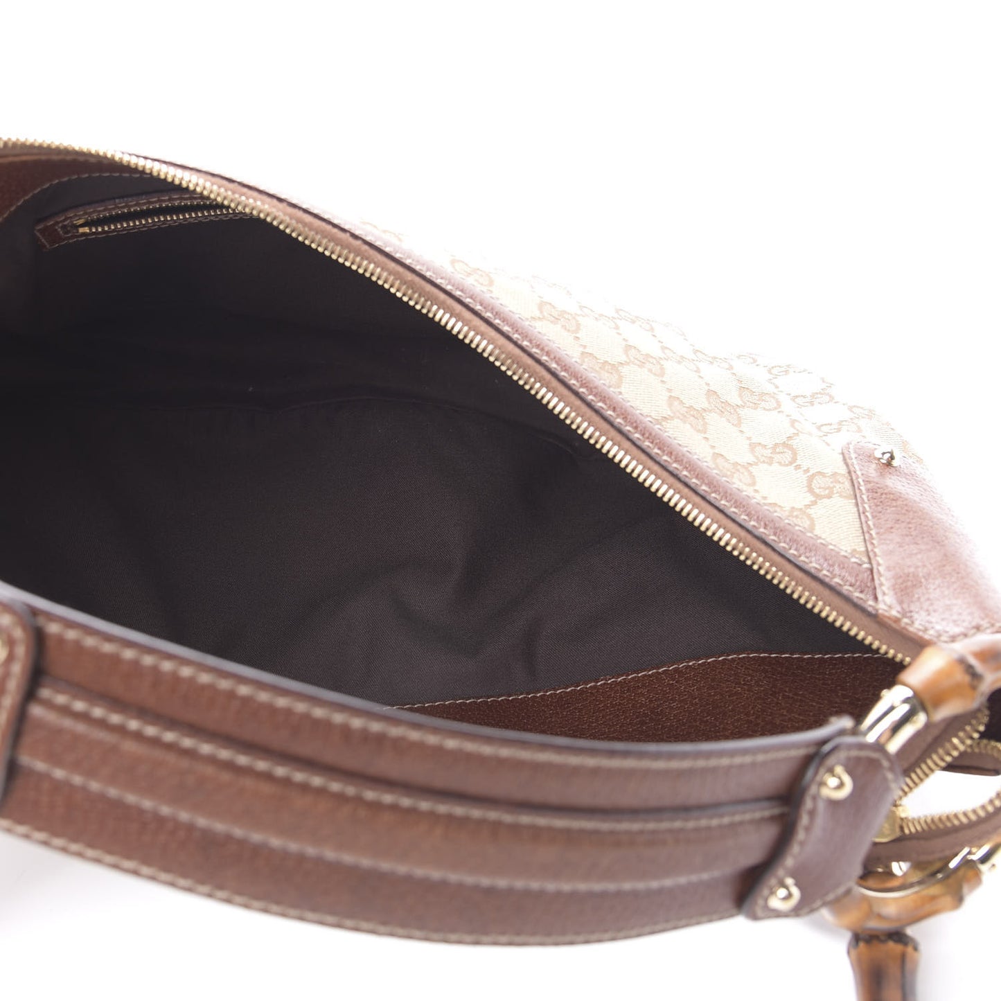 Monogram Bamboo Ring Hobo Brown