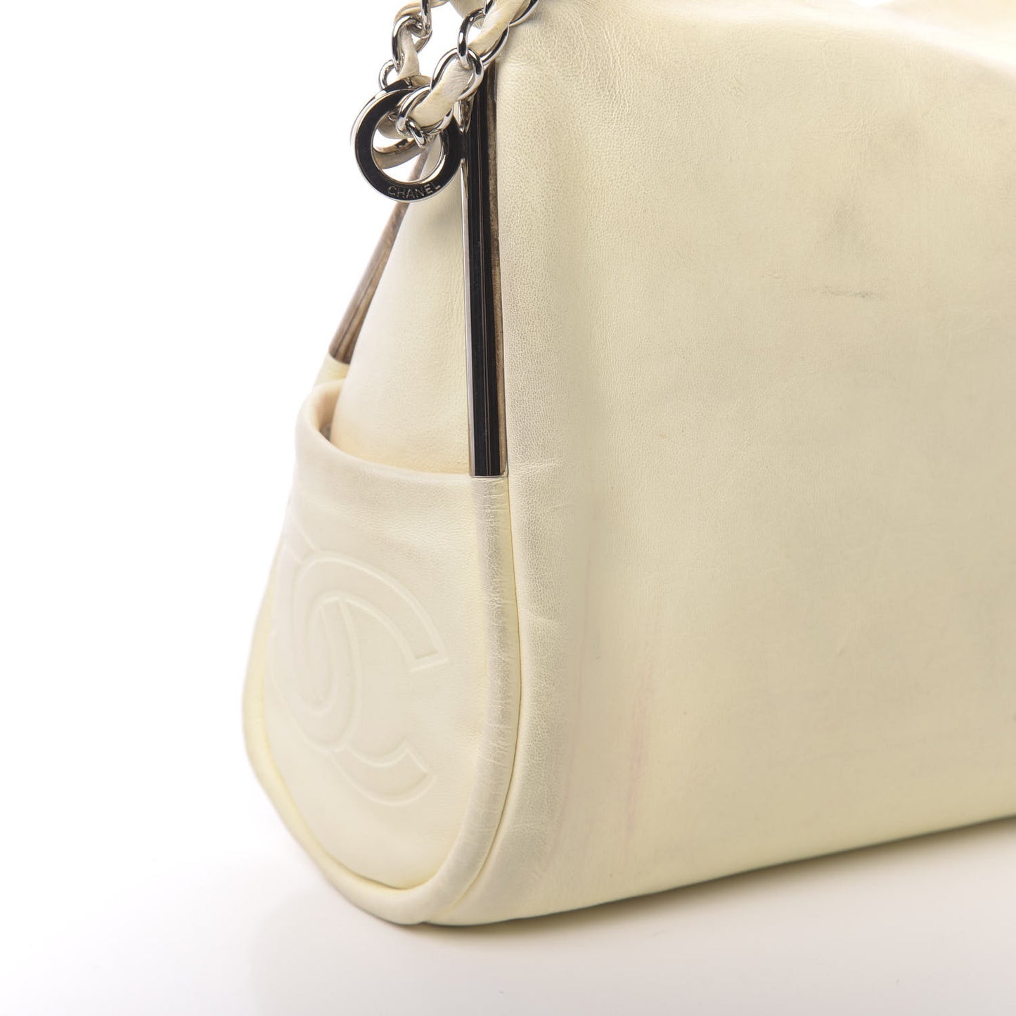 Lambskin Medium Ultimate Soft Tote Ivory
