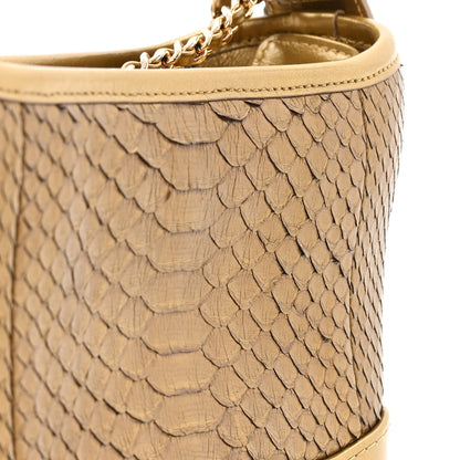 Chanel Metallic Snakeskin Small Gabrielle Hobo Gold 12 of 12