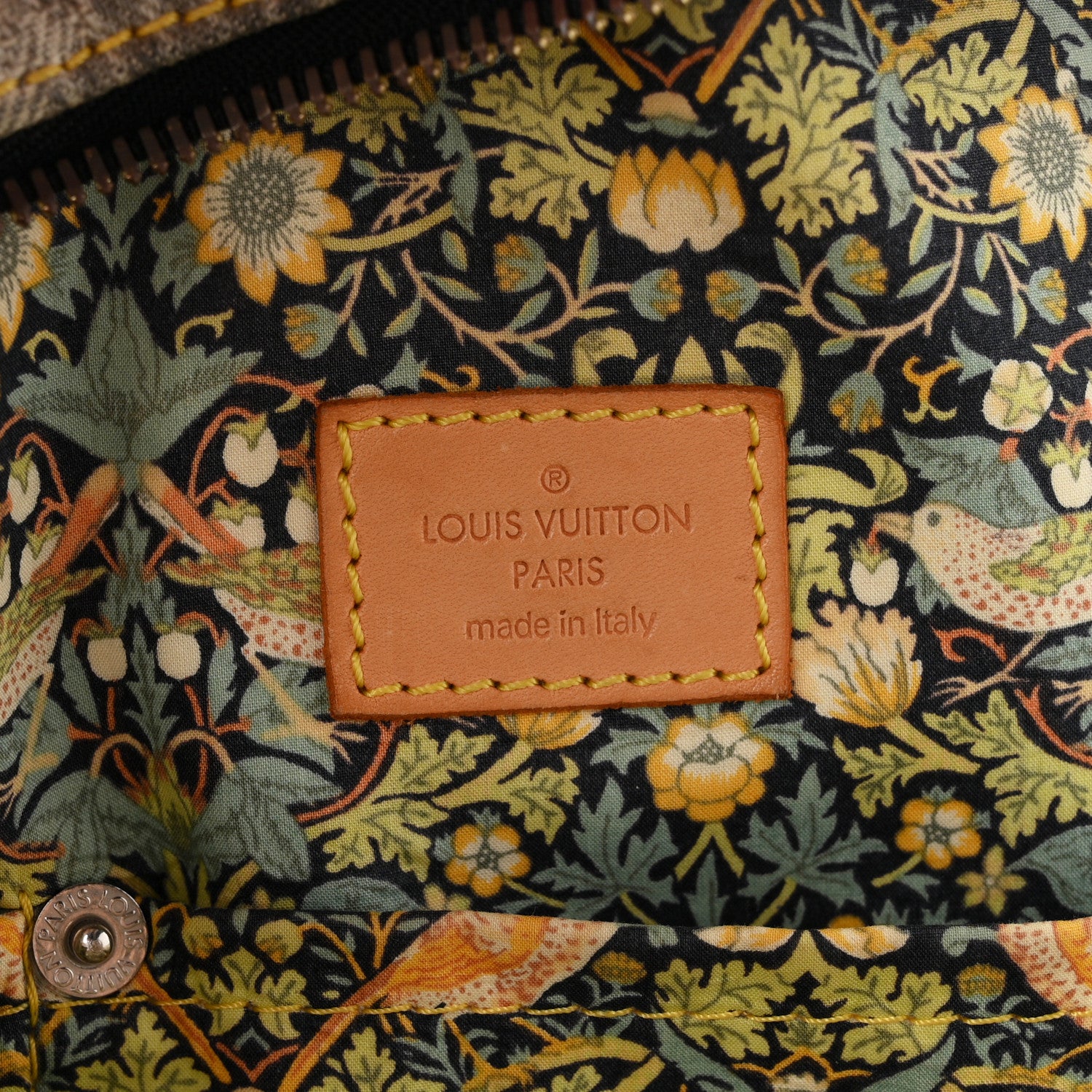 Louis Vuitton Denim Patchwork Bowly Black 6 of 11