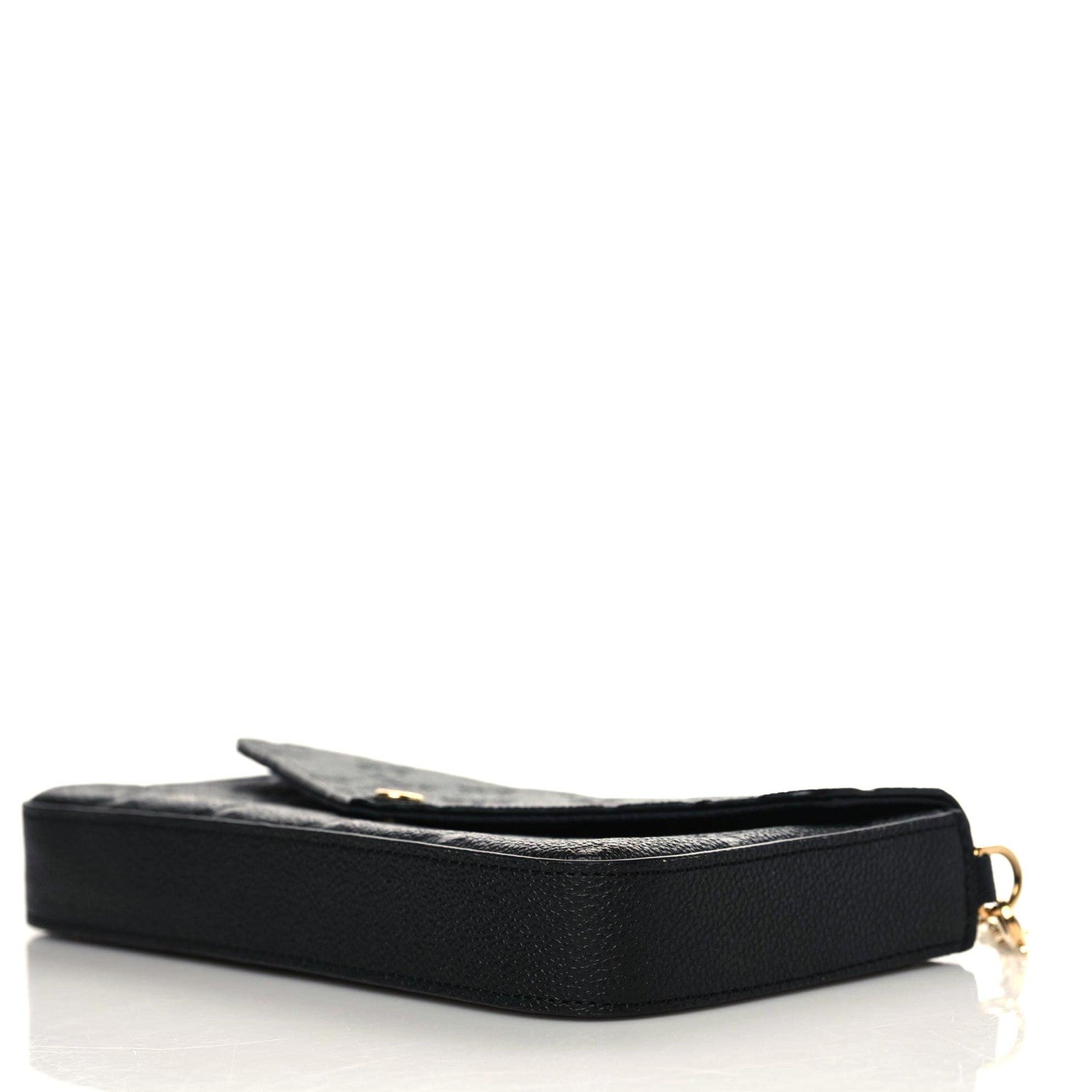 Louis Vuitton Empreinte Pochette Felicie Chain Wallet Black 6 of 9