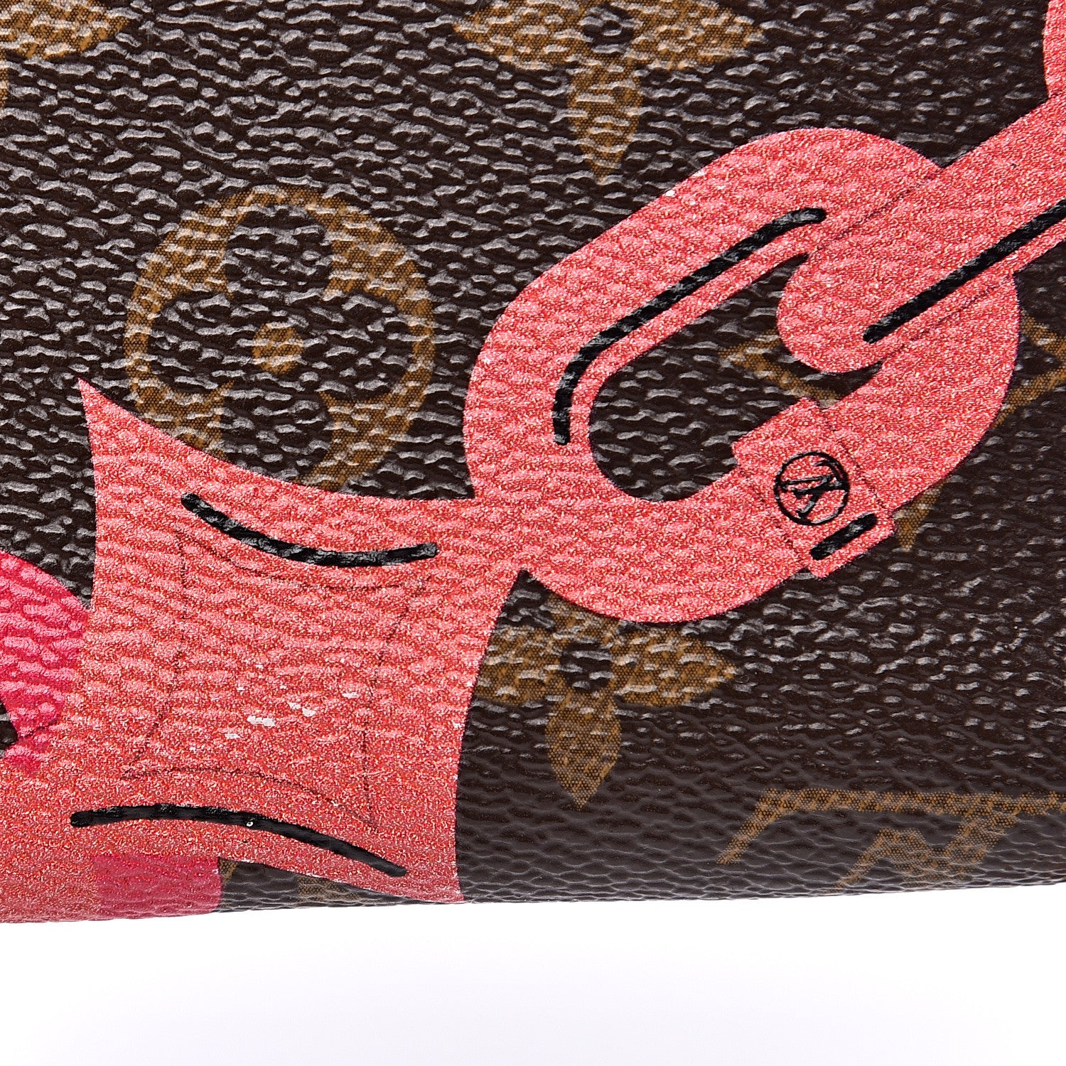 Louis Vuitton Monogram Bay Zippy Wallet Rose Ballerine Poppy 9 of 11