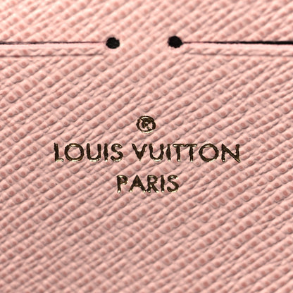 Louis Vuitton Monogram Clemence Wallet Rose Ballerine 6 of 6