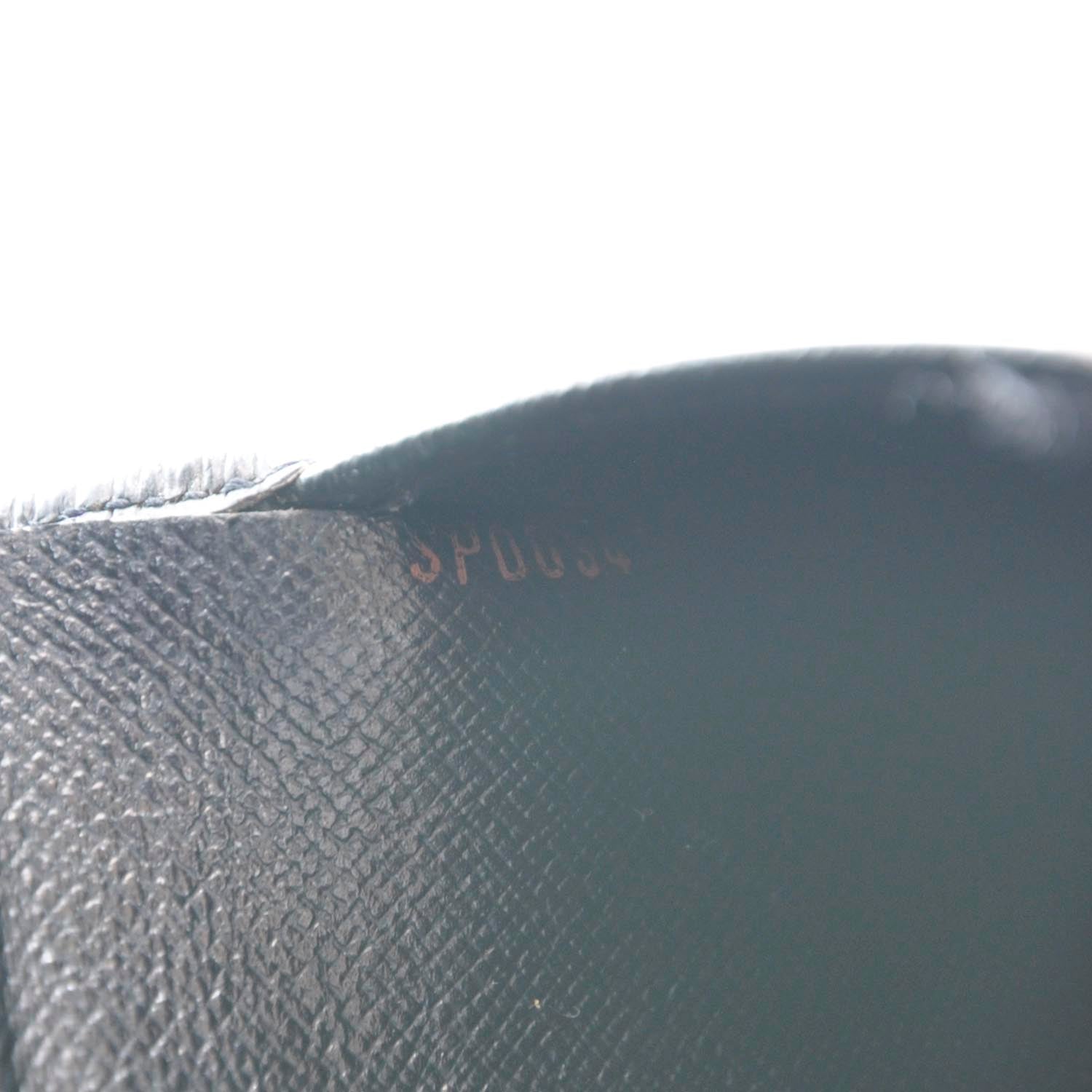 Louis Vuitton Epi Elise Wallet Black 9 of 9