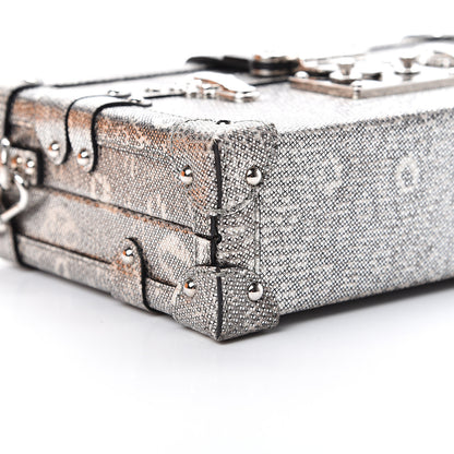 Louis Vuitton Lizard Petite Malle Silver 9 of 11