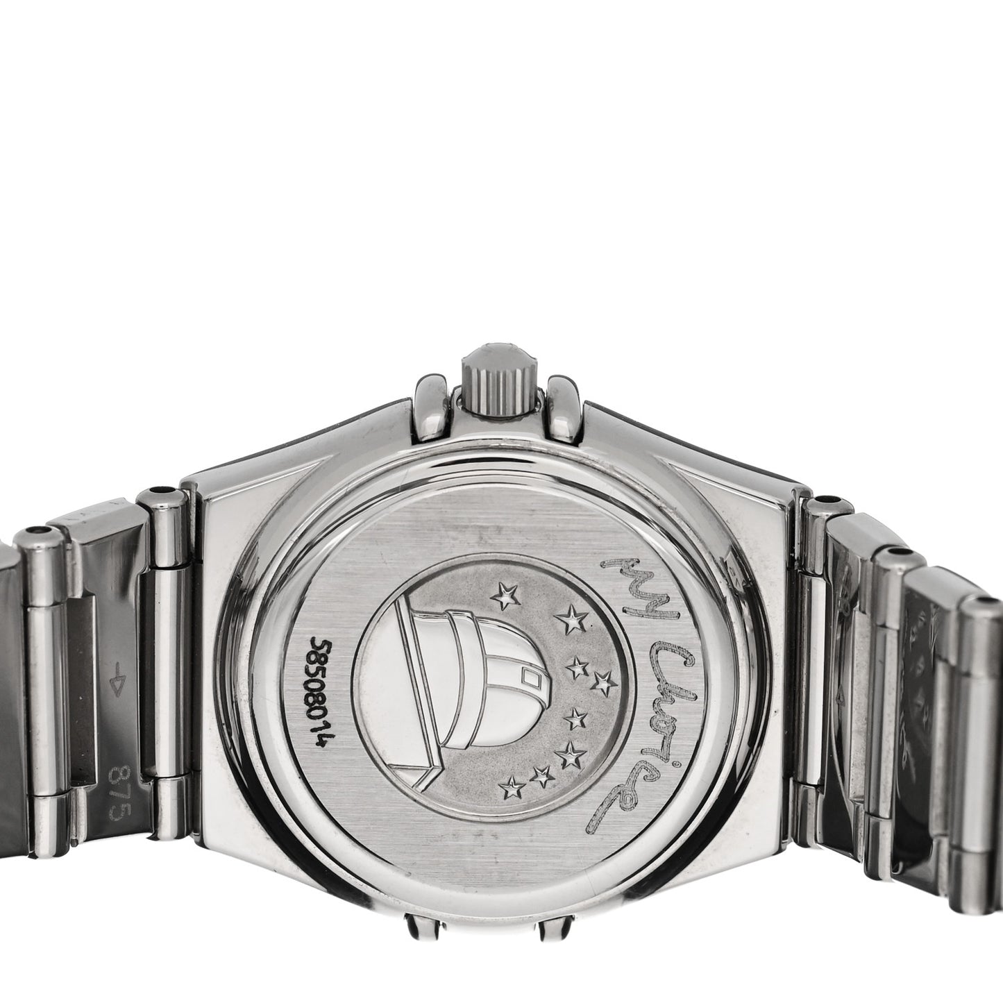 Stainless Steel Diamond 22mm Constellation My Choice Quartz Watch Black 1566.56.00