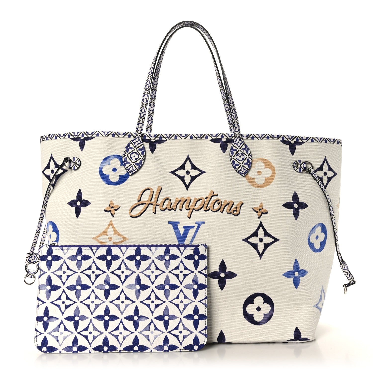 Louis Vuitton Monogram Canvas By The Pool Hamptons 2.0 Neverfull GM Blue 1 of 9