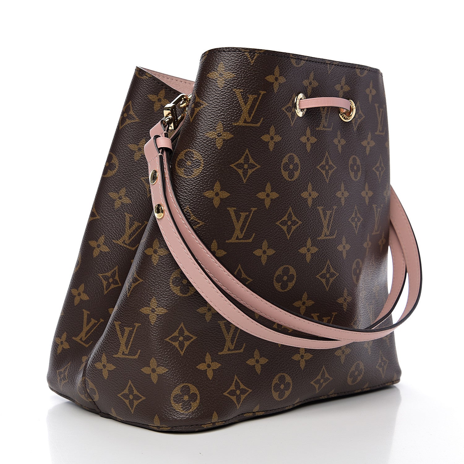 Louis Vuitton Monogram Neonoe MM Rose Poudre 2 of 8