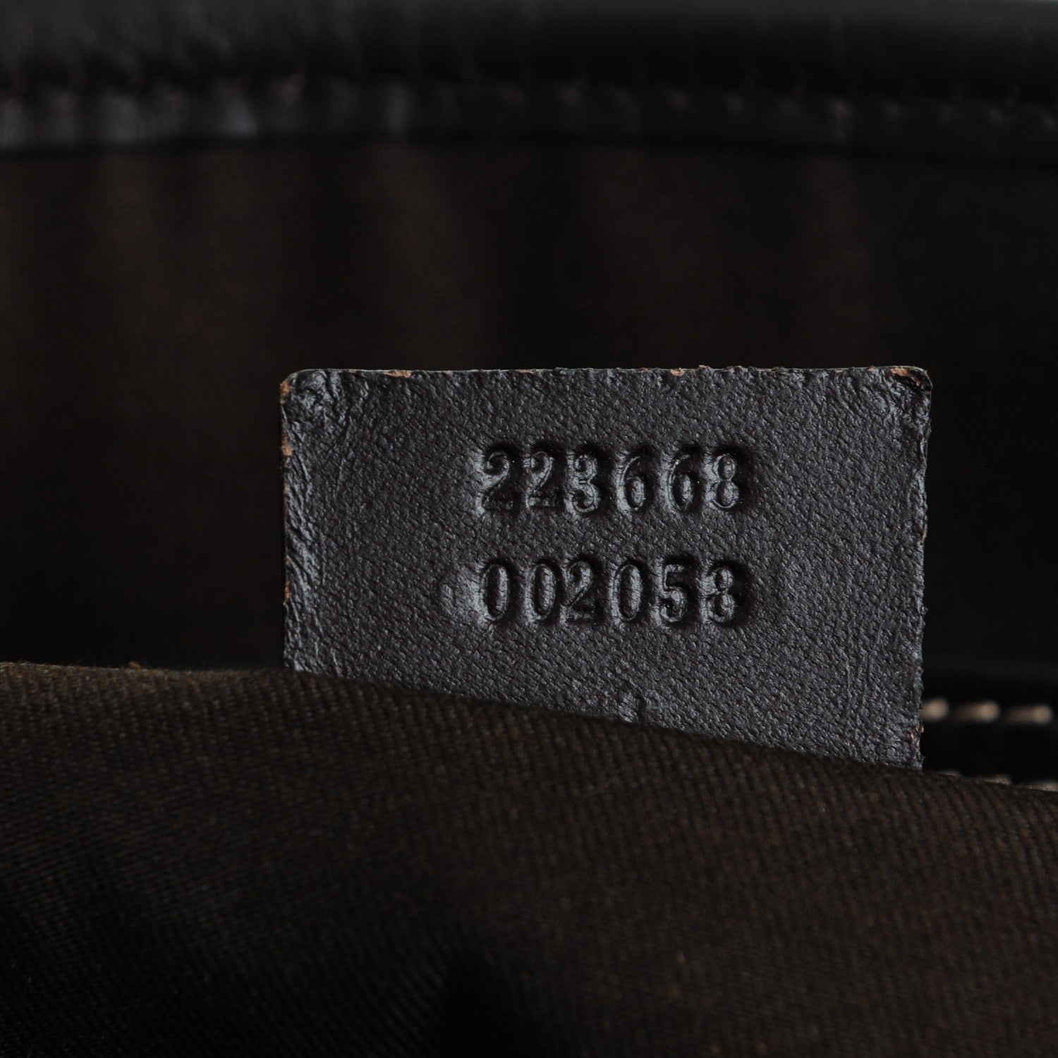 Gucci GG Plus Monogram Joy Vertical Tote Dark Brown 7 of 13